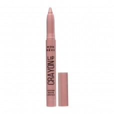 Mon Reve Lip Crayon Lasting Matte Lipstick 01 Latte